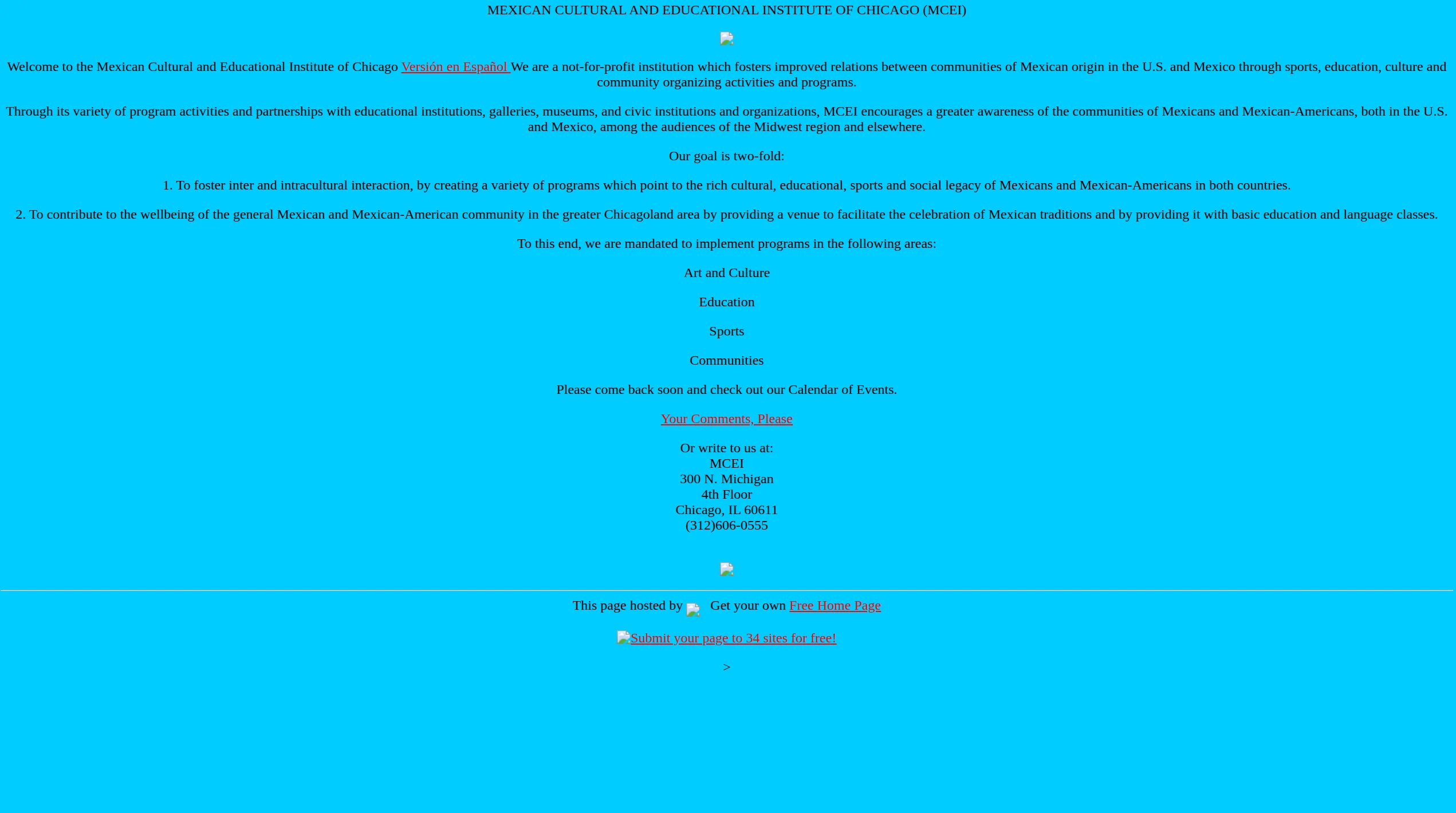 Typical GeoCities website with animated GIFs, tiled background, and hit counter